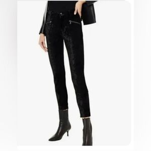 J Brand Black Velvet Pants